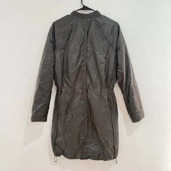 Athleta Summit Primaloft Insulated Parka Jacket Black Size Small